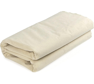 lot 71508 image: HOTGODEN Medium Weight 100% Cotton Muslin Fabric 63 inch x 10 Yards Unbleached Muslin Linen Fabric Material for Sewing Material Apparel Cloth