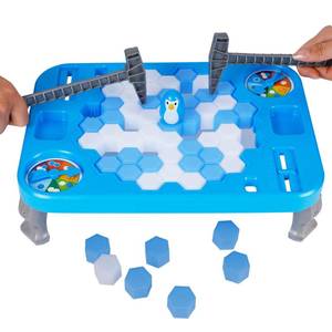 lot 71516 image: DR.DUDU Ice Breaker Game Save Penguin On Ice Block Family Funny Game Penguin Trap Activate Game Childrens Day Gifts