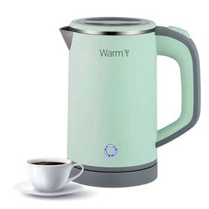 lot 14405 image: 0.8L Small Electric Kettle Stainless Steel,600w Low Power Mini Portable Tea Kettle, Double Wall Travel Hot Water Boiler,Auto Shut-off &amp Boil-Dry Protection,Perfect for Travel, Office Student Dormitory - BLACK