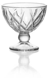lot 14411 image: Red Co. Classic Footed Dessert Cups, Premium Crystal Clear Glass Ice Cream Bowls - Perfect for Parfait Fruit Salad or Pudding, Set of 5, 9 OZ