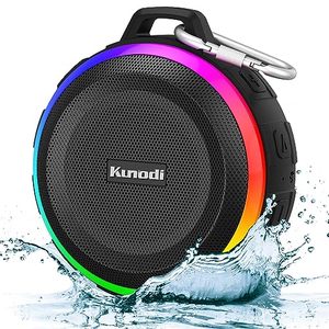 lot 71137 image: Kunodi Bluetooth Shower Speaker with IPX7 Waterproof, Dynamic Lights, Crisp Clear Sound, True Wireless Stereo, Clip Portable for Pool Beach Boat Kayak Float Golf Gift