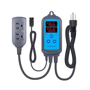 lot 71145 image: Inkbird Humidity Controller IHC200 Humidistat Mushroom Greenhouse Pre Wired Outlet Dual Stage Humidifier Dehumidifier.