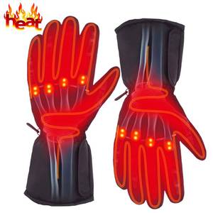 lot 71149 image: Autocastle Battery Heated Gloves - Electric Hand Warmers for Men and Women, Indoor and Outdoor Use - Thermal Liners for Climbing, Hiking, Cycling in Winter