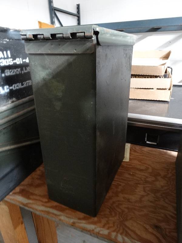 lot 341 image: Military ammo cans