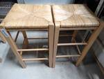 2 counter height bar stools