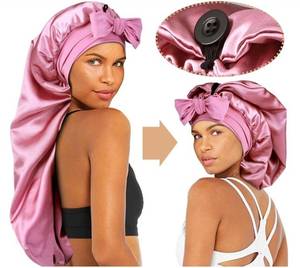 lot 9097 image: Silk Bonnet & Scrunchie