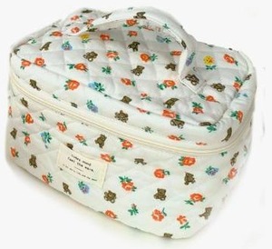 lot 9040 image: Floral Teddy Bag