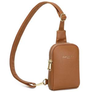 lot 92026 image: INICAT Travel Small Sling Bag Crossbody Bags Gifts for Women(Brown)