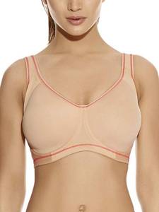 lot 92183 image: Freya Womens Active Underwire Moulded Sports Bra, Nude, 30DD