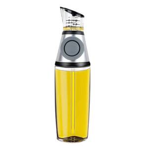 lot 92245 image: YF-ANEN Premium Kitchen Oil Dispenser Bottle - Soy Sauce & Olive Oil Condiment Dispenser - Olive Oil Bottle Dispenser, Wide Opening for Refill & Clean, Clear Glass, Pour Spout, 17oz (500ml)