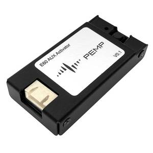lot 92246 image: PEMP E60 Aux Adapter Open The Aux Audio of The Original Car for BMW E60 E61 E63 E64 CCC 2003-2010 (Note The Step 4) - Retail $85