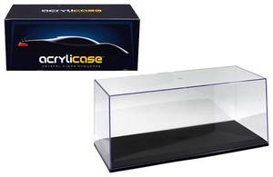 lot 92275 image: Acrylicase Clear Display Show CASE for 118 Diecast Car Black Base
