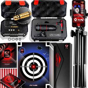lot 92337 image: VICTUNE Dry Fire Laser Training System, 2024 Latest iOSAndroid APP, High Accuracy, Most Professional,User-Friendly & No Subscription, 9mm Laser Bullet, All-in-One Deluxe Training Kit, Great Gift - Retail $98.97