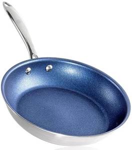 lot 92347 image: Granitestone 10 Inch Non Stick Frying Pans Nonstick Skillet Pan with Diamond Coating, Nonstick Frying Pan, Stainless Steel Pan for Cooking, Induction Pan, Stay Cool Handle, OvenDishwasher Safe, Blue