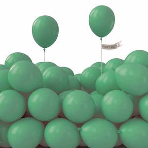 lot 92443 image: PartyWoo Jade Green Balloons, 50 pcs 5 Inch Boho Green Balloons, Matte Green Balloons for Balloon Garland or Balloon Arch as Party Decorations, Birthday Decorations, Baby Shower Decorations, Green-F03