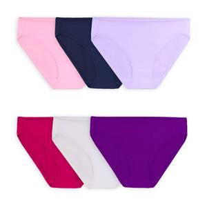 lot 92502 image: Fruit of the Loom Womens 360 Underwear, High Performance Stretch for Effortless Comfort, Available in Plus Size, Microfiber-Bikini-6 Pack-Colors May Vary, 5