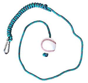 lot 93499 image: Baseball and Softball Batting Practice Equipment and Batting Trainer System - Combines Tools for Front Toss on a String - Develop The Skills to Hit Balls Far - Conveniently Hanging from Anywhere