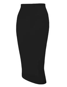 lot 93612 image: Tapata Womens Office Work Pencil Skirt Stretch High Waist Below Knee Bodycon for Business Casual, Black, Small