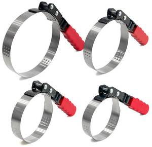 lot 93620 image: Sutekus Oil Filter Swivel Wrenches 4pcs Swivel Oil Filter Wrench Set 2 34-Inch to 5 14-Inch Remover Pliers for Removing Filters
