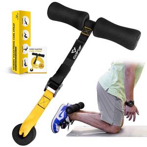 lot 93701 image: Nordic Hamstring Curl Strap, Nordic Curl Strap Holds 420 Pounds Great for Hamstring Curls, Sit-ups, Spanish Squats, Ab Workout, 5 Second Setup Nordic Curl Strap Home Fitness Equipment