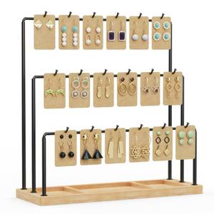 lot 93705 image: ZHAOGMQH Earring Display Stands for Selling,Jewelry Stand for Vendors Craft Shows,Jewelry Holder Display for Earring, Bracelet ,Hair Accessories, Rings, Necklaces,keychains, Retail Display Rack