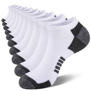 lot 93741 image: COOVAN 10 Pairs Mens Ankle Socks Men 10 Pack Low Cut Comfort Cushion Casual Socks