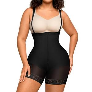lot 93778 image: FeelinGirl Shapewear for Women Seamless Firm Triple Control Shapewear Plus Size Tummy Control Body Shaper Black M