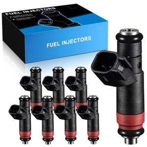 lot 93787 image: YZHIDIANF FJ482 5.7L V8 Fuel Injectors Fit For-Dodge Durango 2004-2009 Ram 1500 2500 3500 2004-2008, For-Chrysler Aspen 2007-2008, Replacement 53032713AA, FI11367S, 800-1489N (Set of 8) - Retail $97.75