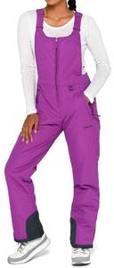 lot 93846 image: Arctix Womens Essential Insulated Bib Overalls, Amethyst, Small Short