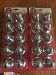 Two packs of semi truck lug nut covers