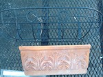 Get ready for spring  metal deck planter and terra-cotta pot