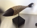 Large wooden fish Decor great for Lakehouse