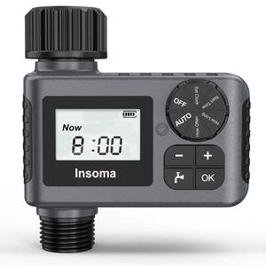 lot 71637 image: Outdoor Garden Hose Faucet Timers, Programmable Water Sprinkler Timer with Rain DelayManualAutomatic Drip Irrigation and Lawn Watering System for Yard, 1 Outlet