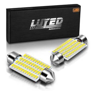 lot 71662 image: LUYED 569 578 LED Bulbs Xenon White 570 Lumens Super Bright 3014 48-EX Chipsets211-2 212-2 LED Bulbs Used for Car Interior Map Dome Lights,Pack of 2