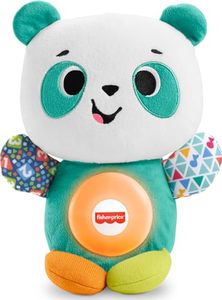 lot 71683 image: Fisher-Price Baby Learning Toy Linkimals Play Together Panda Plush for Ages 9 Months, Compatible Only with Linkimals Items