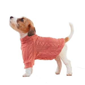 lot 71690 image: PATTEPOINT Dog Sweaters for Small Dogs, Turtleneck Pullover Classic Dog Clothes for Cold Weather, Pet Apparel Coat for Dogs Girls Boys, Fall Knitwear Dog Outfit for Small Medium Dogs Puppy (Blue, M)