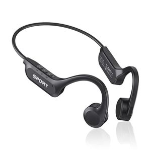 lot 71705 image: CXK Bone Conduction Headphones Bluetooth 5.3 Open Ear Headphones with Mic, Premium Loud Sound 8Hrs Playtime Bluetooth Headphones, IPX6 Waterproof Sports Headset for Running, Cycling, Walking