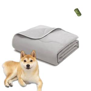 lot 71728 image: MICROCOSMOS Pet Cooling Blankets & Sleeping Mat- Reversible Washable Durable Dog Bed Cover, EZ Clean. Perfect Indoors, Outdoors or in The Car.(XXLarge, Grey-Grey)