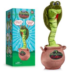 lot 71769 image: Gagster Dancing Cobra Snake - Dancing, Talking, Mimicking Cobra Snake Toy, Great for Kids & Adults, Singing, Joking, and Repeating What You Say, Perfect Gag Gift Plush Novelty Mimic Toy