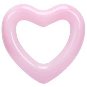 lot 71771 image: HeySplash Pool Floats, Adult Size Heart Inflatable Pool Floatie for Bachelorette Party, Swim Tube Rings, River Lake Beach Floaty, Wedding Bride Decoration, Fun Toy Raft Lounge for Kids, Pink