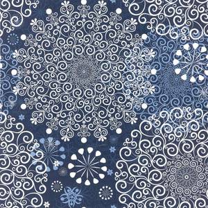 lot 71803 image: ReWallpaper 17.5in x 23ft Removable Blue Floral Wallpaper Peel and Stick Boho Contact Paper Peel & Stick Bohemian Wall Mural Navy Wall Paper Roll for Walls Ceiling Bathroom Aesthetic Cabinet Liner