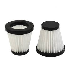 lot 71838 image: Replacement, Handheld Vacuum Cleaner Filter, Compatible with Dirt Devil Scorpion SD20005RED, SD30025B, BD22025 Style F117, AD40117, White(2Pack)