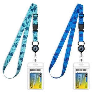 lot 71878 image: MNGARISTA Cruise Lanyards, Adjustable Lanyard with Retractable Reel, Waterproof ID Badge Holder for All Cruises Ships Key Cards, 2pack