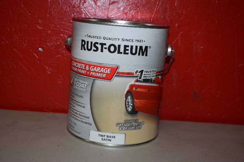 lot 22 image: 1 Gallon Rust-Oleum Concrete & Garage Floor Paint  Primer