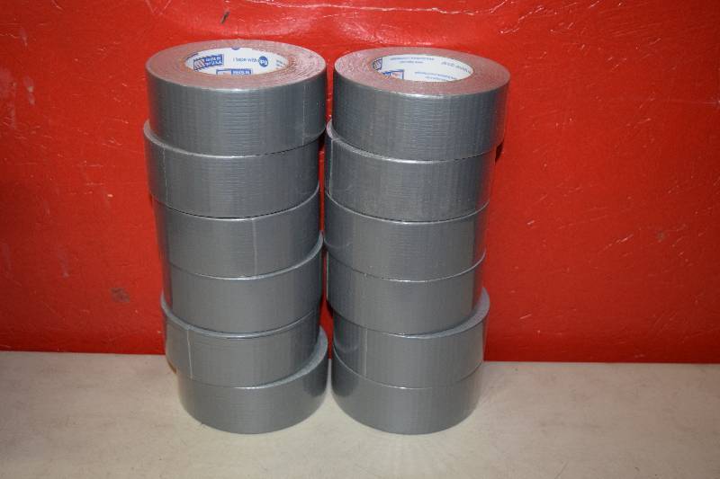 lot 30 image: 12 Rolls Intertape Duct Tape