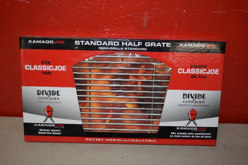 lot 6 image: Kamado Joe Standard Half Grate