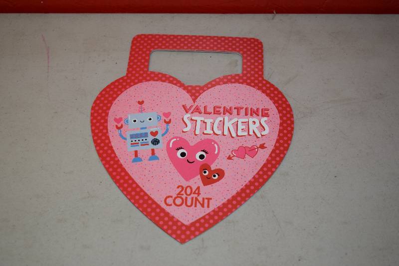 lot 108 image: 48 Valentines Sticker Books