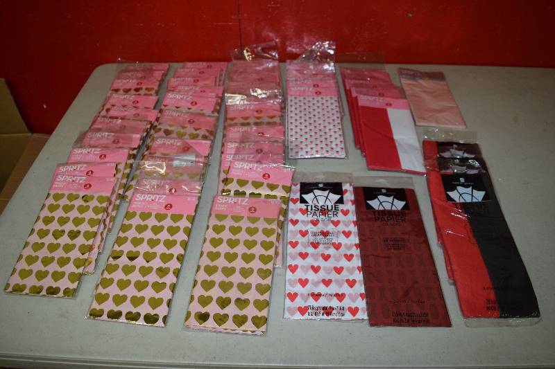 lot 201 image: 48 Packages of Tissue Paper