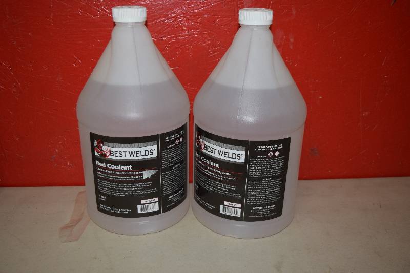 lot 286 image: 2 Gallons Best Welds Red Coolant