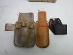 leather tool belt pouches